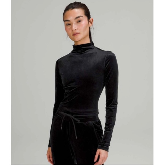 lululemon athletica Tops - Lululemon All Aligned mock neck long sleeve top